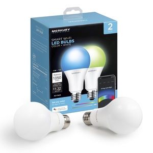 4 Merkury Multicolor LED Lightbulb